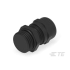 Te Entrelec - Presse-étoupe avec contre-écrou, filetage métrique, polyamide, noir (Taille C)