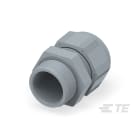 Te Entrelec - Presse-étoupe avec contre-écrou, filetage PG, polyamide, gris (Taille A)