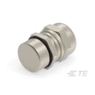 Te Entrelec - Presse-étoupe (sans contre-écrou), filetage PG, Laiton nickelé (Taille D)