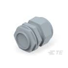 Te Entrelec - Presse-étoupe avec contre-écrou, filetage métrique, polyamide, gris (Taille C)
