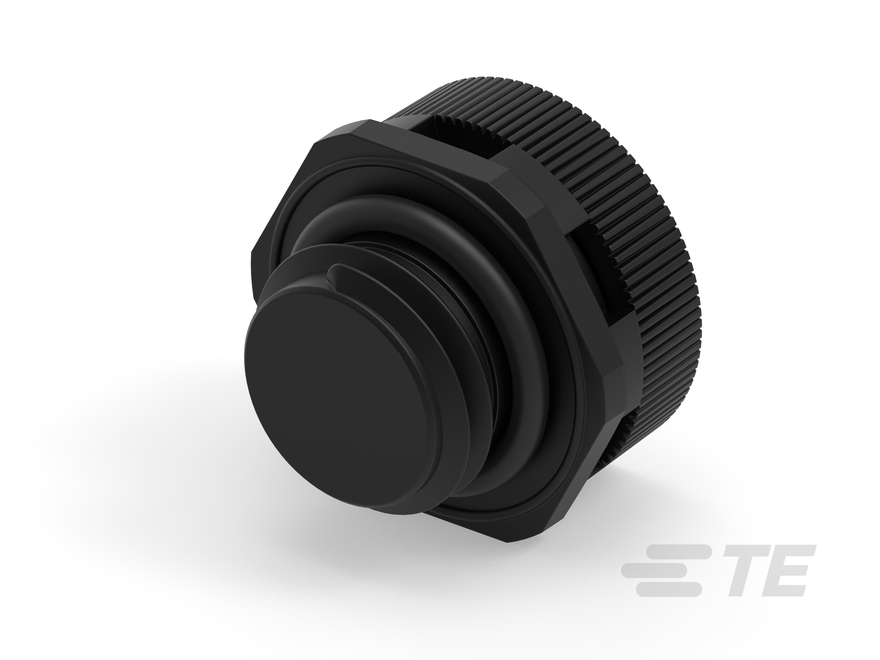 Te Entrelec - Bouchons de ventilation, filetage métrique, polyamide, noir (Taille H)