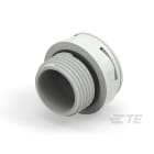 Te Entrelec - Bouchons de ventilation, filetage métrique, polyamide, gris c.
