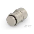 Te Entrelec - Presse-étoupe Ferro. CEM4, filetage métrique, Laiton nickelé (Taille A)