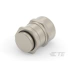 Te Entrelec - Presse-étoupe Ferro. CEM4, filetage métrique, Laiton nickelé (Taille A)