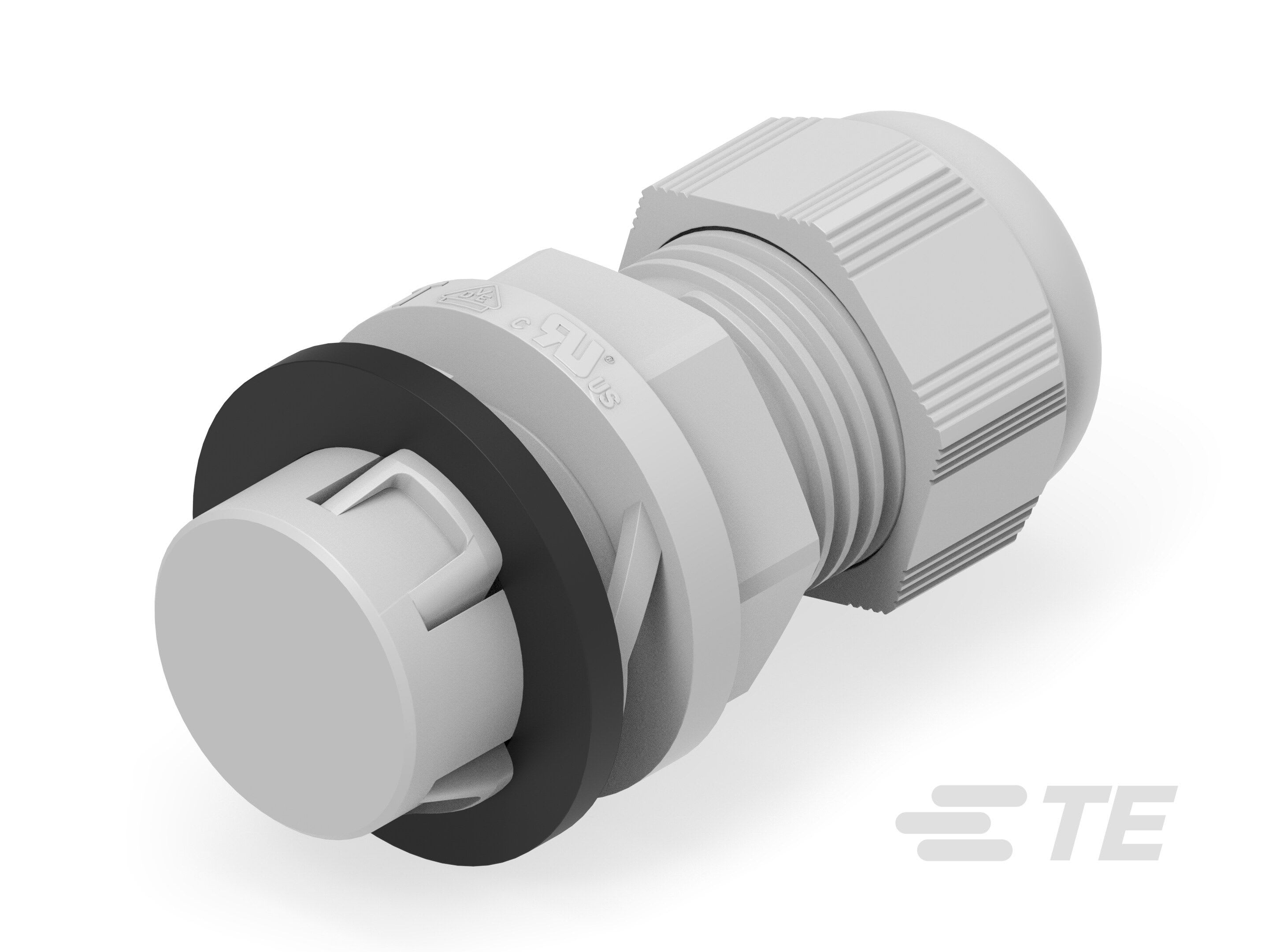 Te Entrelec - Presse-étoupe, snap-in, polyamide, gris c. (Taille C)