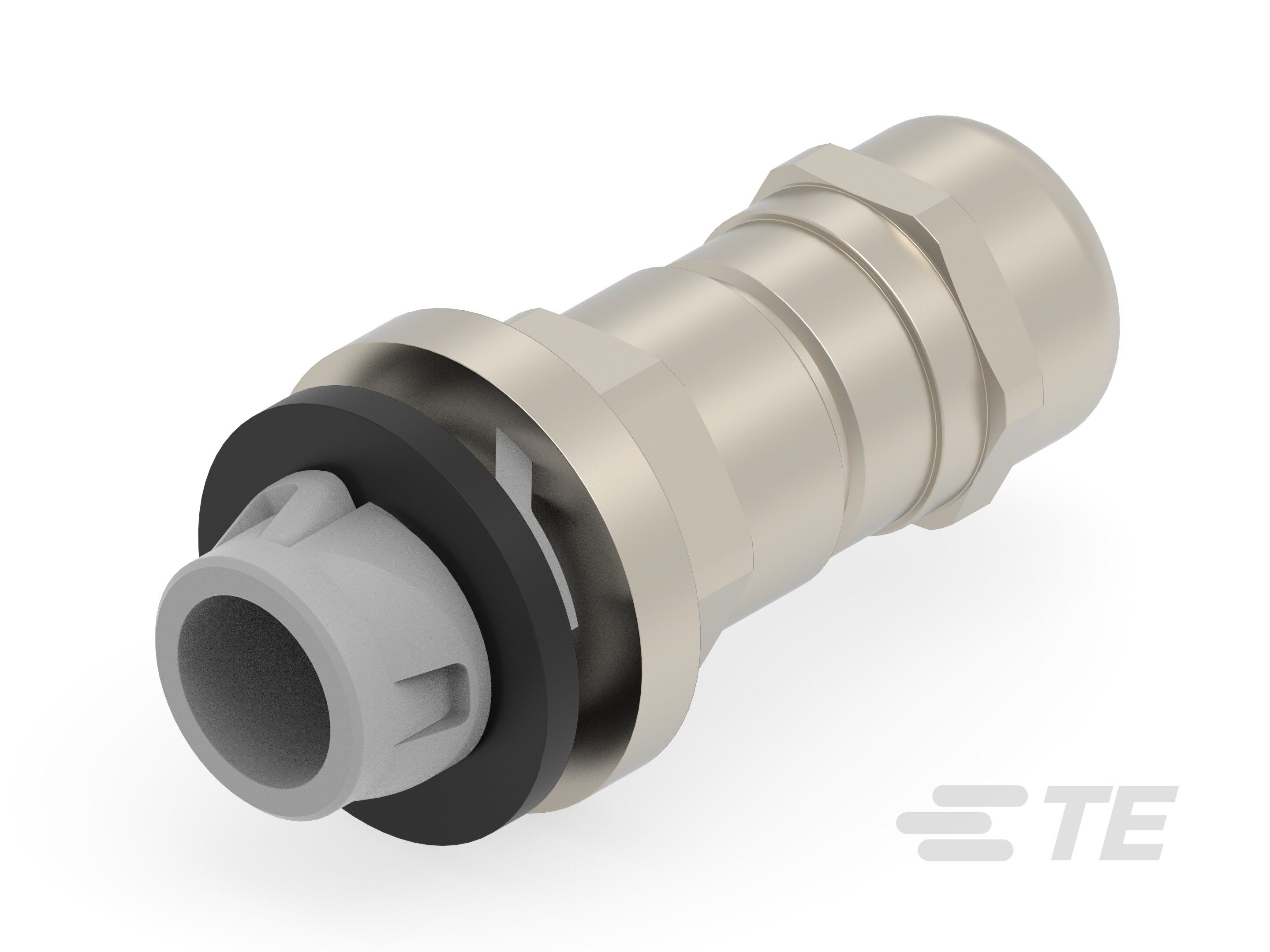 Te Entrelec - Presse-étoupe, snap-in, laiton nickelé (Taille A)