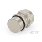 Te Entrelec - Presse-étoupe avec contre-écrou, filetage PG, Laiton nickelé (Taille B)