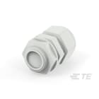 Te Entrelec - Presse-étoupe avec contre-écrou, filetage NPT, polyamide, gris c. (Taille D)