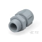 Te Entrelec - Presse-étoupe avec contre-écrou, filetage PG, polyamide, gris (Taille A)