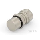 Te Entrelec - Presse-étoupe avec contre-écrou, filetage métrique, Laiton nickelé (Taille B)