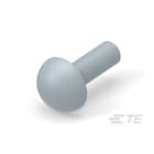 Te Entrelec - Bouchon dôme EP-DOP en polyamide, taille 9, diam. 4, Gris