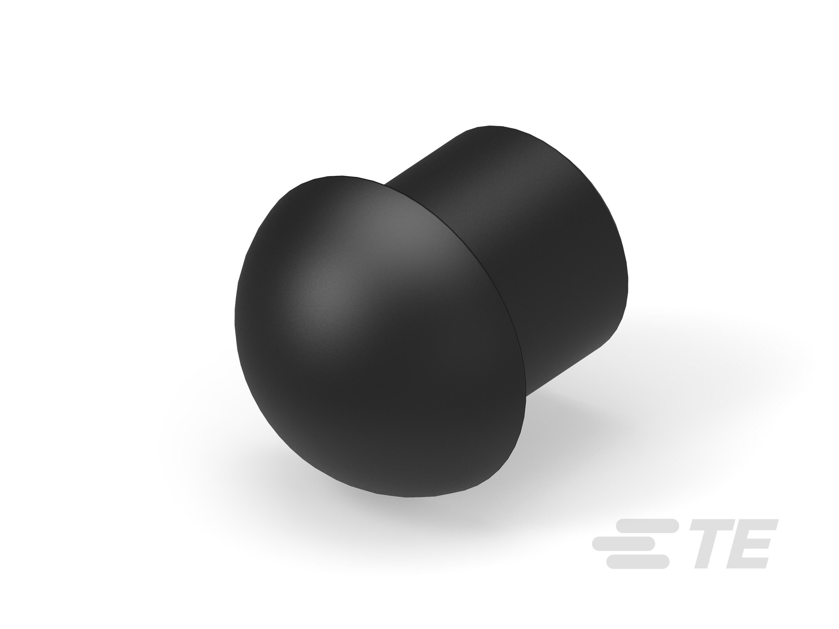 Te Entrelec - Bouchon dôme EP-DOP en polyamide, taille 13, diam. 9,7, L.9mm, Noir