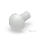 Te Entrelec - Bouchon dôme EP-DOP en polyamide, taille16, diam. 7, Gris clair