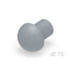 Te Entrelec - Bouchon dôme EP-DOP en polyamide, taille 18, diam. 11, Gris