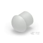 Te Entrelec - Bouchon dôme EP-DOP en polyamide, taille 20, diam. 16,4, Gris clair