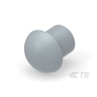 Te Entrelec - Bouchon dôme EP-DOP en polyamide, taille 24, diam. 16,1, Gris