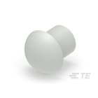 Te Entrelec - Bouchon dôme EP-DOP en polyamide, taille 24, diam. 16,1, Gris clair