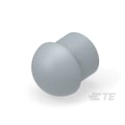 Te Entrelec - Bouchon dôme EP-DOP en polyamide, taille 22, diam. 17,8, Gris