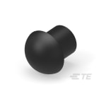 Te Entrelec - Bouchon dôme EP-DOP en polyamide, taille 24, diam. 16,1, Noir