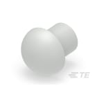 Te Entrelec - Bouchon dôme EP-DOP en polyamide, taille 22, diam. 14, Gris clair