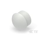 Te Entrelec - Bouchon dôme EP-DOP en polyamide, taille 37, diam. 31,8, Gris clair