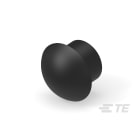 Te Entrelec - Bouchon dôme EP-DOP en polyamide, taille 37, diam. 25,7, Noir