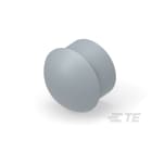 Te Entrelec - Bouchon dôme EP-DOP en polyamide, taille 37, diam. 31,8, Gris