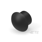 Te Entrelec - Bouchon dôme EP-DOP en polyamide, taille 45, diam. 30,6, Noir