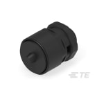 Te Entrelec - Accessoire pour PE : bouchons d'évacuation, filetage métrique, polyamide, noir