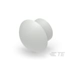 Te Entrelec - Bouchon dôme EP-DOP en polyamide, taille 52, diam. 34,6, Gris clair