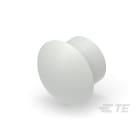 Te Entrelec - Bouchon dôme EP-DOP en polyamide, taille 45, diam. 30,6, Gris clair