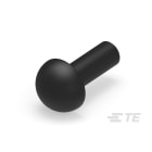 Te Entrelec - Bouchon dôme EP-DOP en polyamide, taille 11, diam. 5, Noir