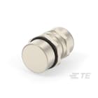 Te Entrelec - Presse-étoupe CEM2 , filetage métrique, Laiton nickelé (Taille B)