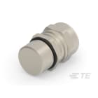 Te Entrelec - Presse-étoupe CEM2 , filetage métrique, Laiton nickelé (Taille B)