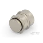 Te Entrelec - Presse-étoupe CEM2 , filetage métrique, Laiton nickelé (Taille C)