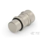 Te Entrelec - Presse-étoupe CEM2 pour câbles blindés, filetage NPT, Laiton nickelé (Taille A)