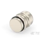 Te Entrelec - Presse-étoupe CEM2 pour câbles blindés, filetage PG, Laiton nickelé (Taille A)