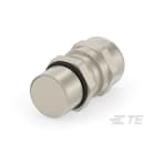 Te Entrelec - Presse-étoupe avec contre-écrou, filetage PG, Laiton nickelé (Taille D)