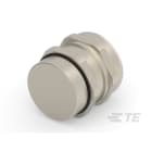 Te Entrelec - Presse-étoupe CEM2 pour câbles blindés, filetage PG, Laiton nickelé (Taille B)