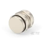 Te Entrelec - Presse-étoupe CEM2 pour câbles blindés, filetage PG, Laiton nickelé (Taille A)