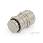 Te Entrelec - Presse-étoupe CEM4 , filetage métrique, Laiton nickelé (Taille A)