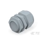 Te Entrelec - Presse-étoupe avec contre-écrou, filetage NPT, polyamide, gris (Taille A)
