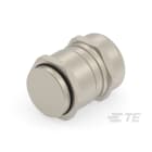 Te Entrelec - Presse-étoupe CEM4 , filetage métrique, Laiton nickelé (Taille A)