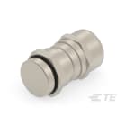 Te Entrelec - Presse-étoupe CEM4 pour câbles blindés, filetage PG, Laiton nickelé (Taille A)