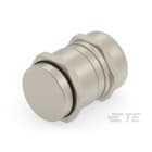 Te Entrelec - Presse-étoupe CEM4 pour câbles blindés, filetage PG, Laiton nickelé (Taille A)