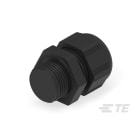 Te Entrelec - Presse-étoupe pour câbles RJ45, filetage métrique, polyamide, noir (Taille A)