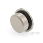 Te Entrelec - Accessoire pour PE : bouchon aveugle, filetage métrique, Laiton nickelé