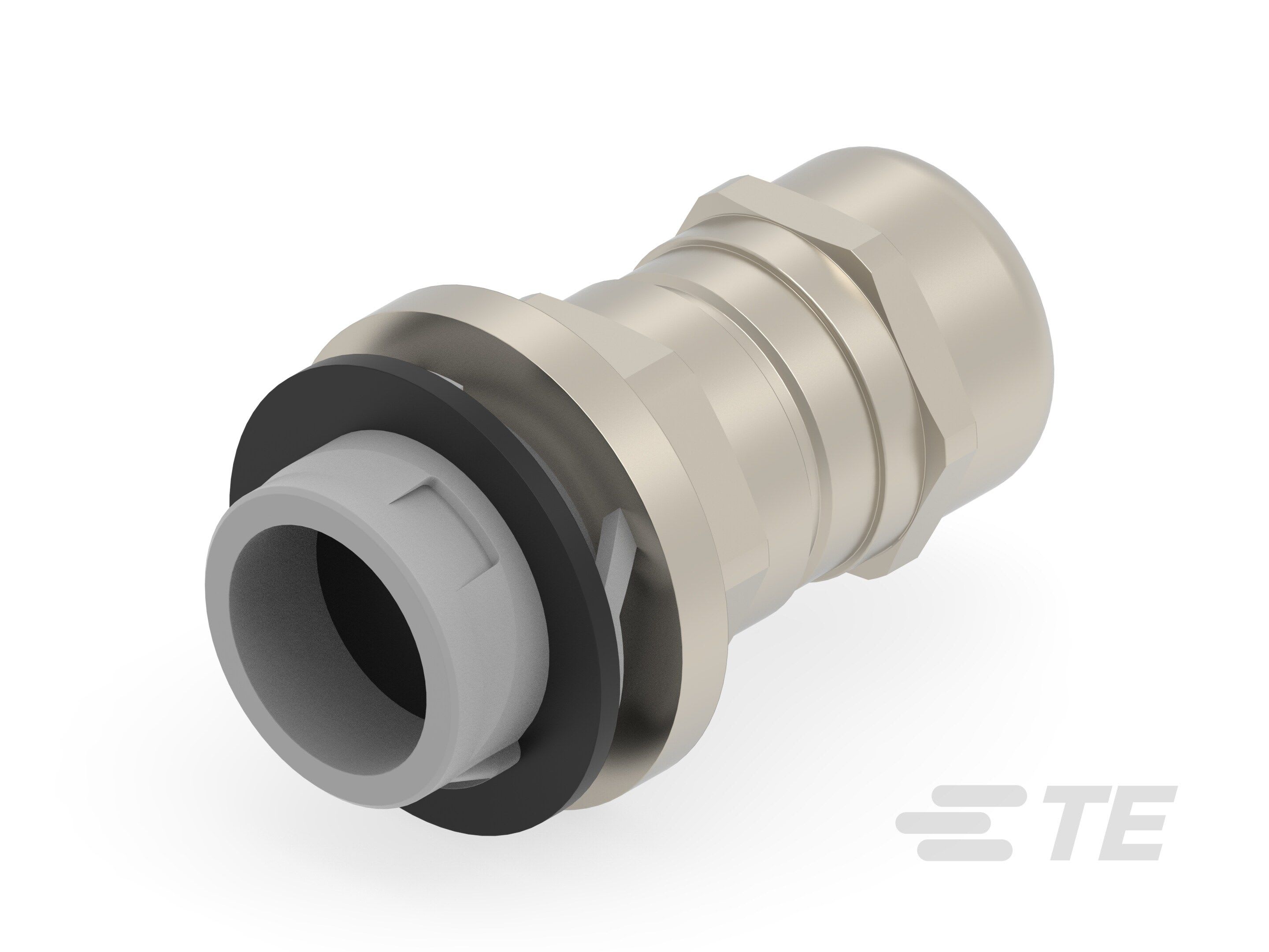 Te Entrelec - Presse-étoupe, snap-in, laiton nickelé (Taille A)