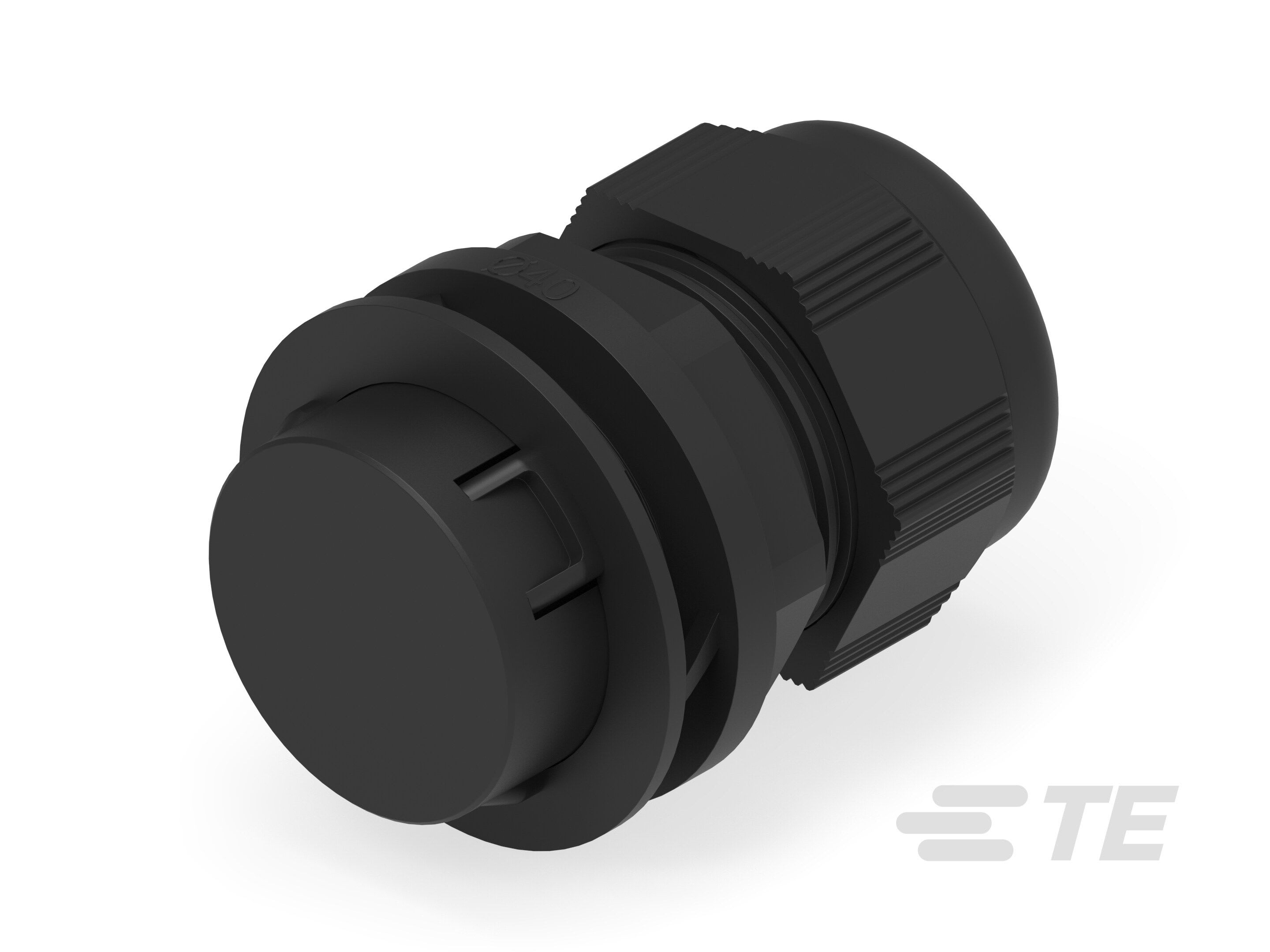 Te Entrelec - Presse-étoupe, snap-in (insertion directe), polyamide, noir (Taille A)