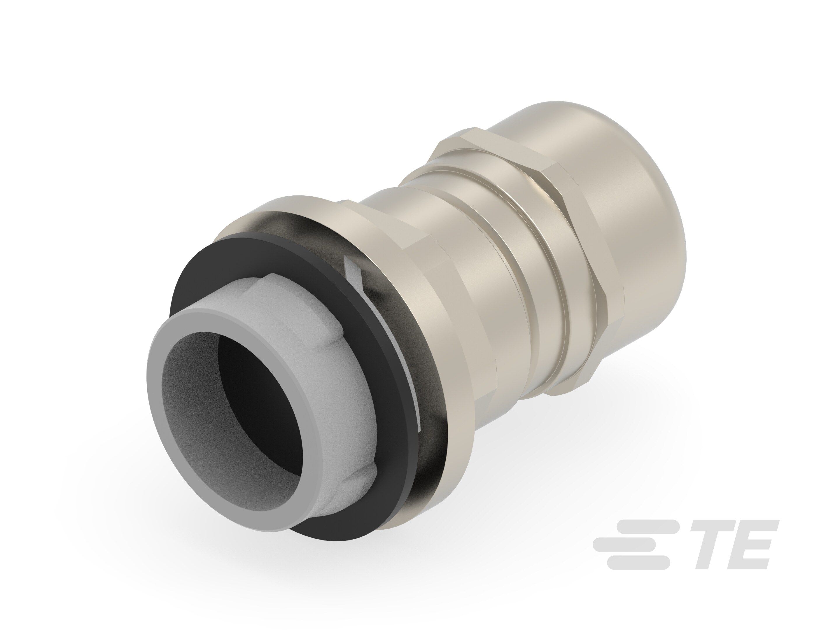 Te Entrelec - Presse-étoupe, snap-in, laiton nickelé (Taille B)